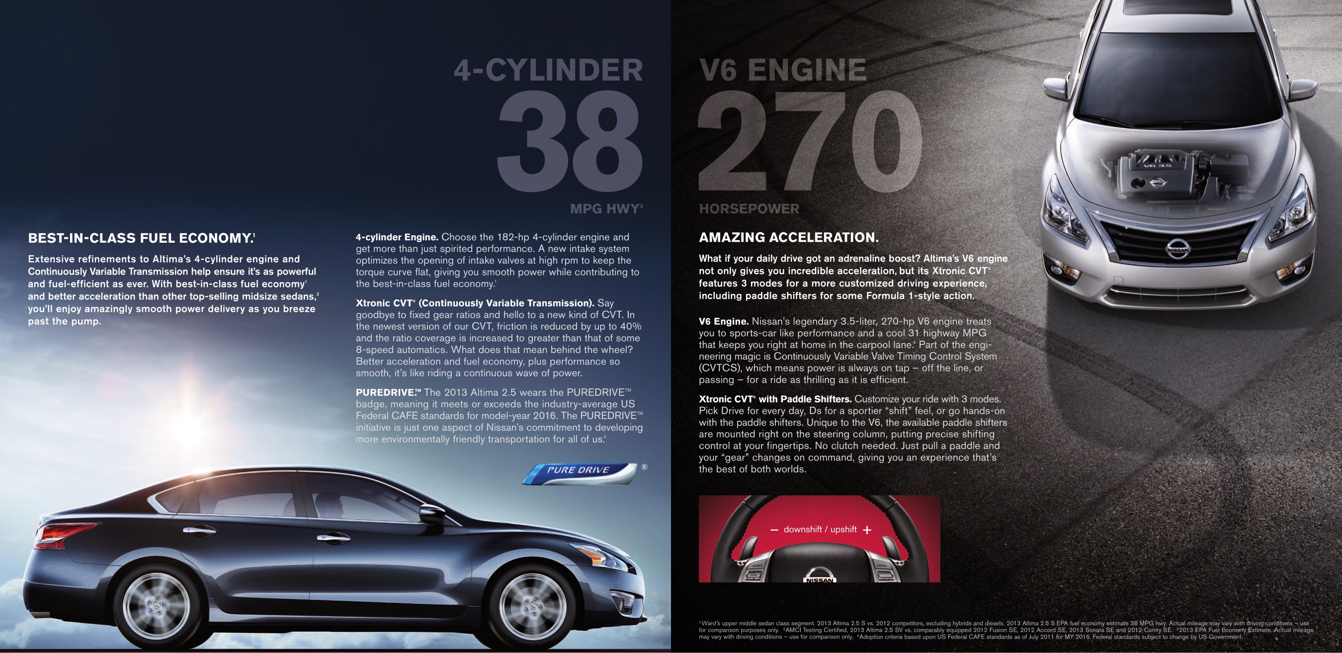 2013 Nissan Altima Brochure Page 13